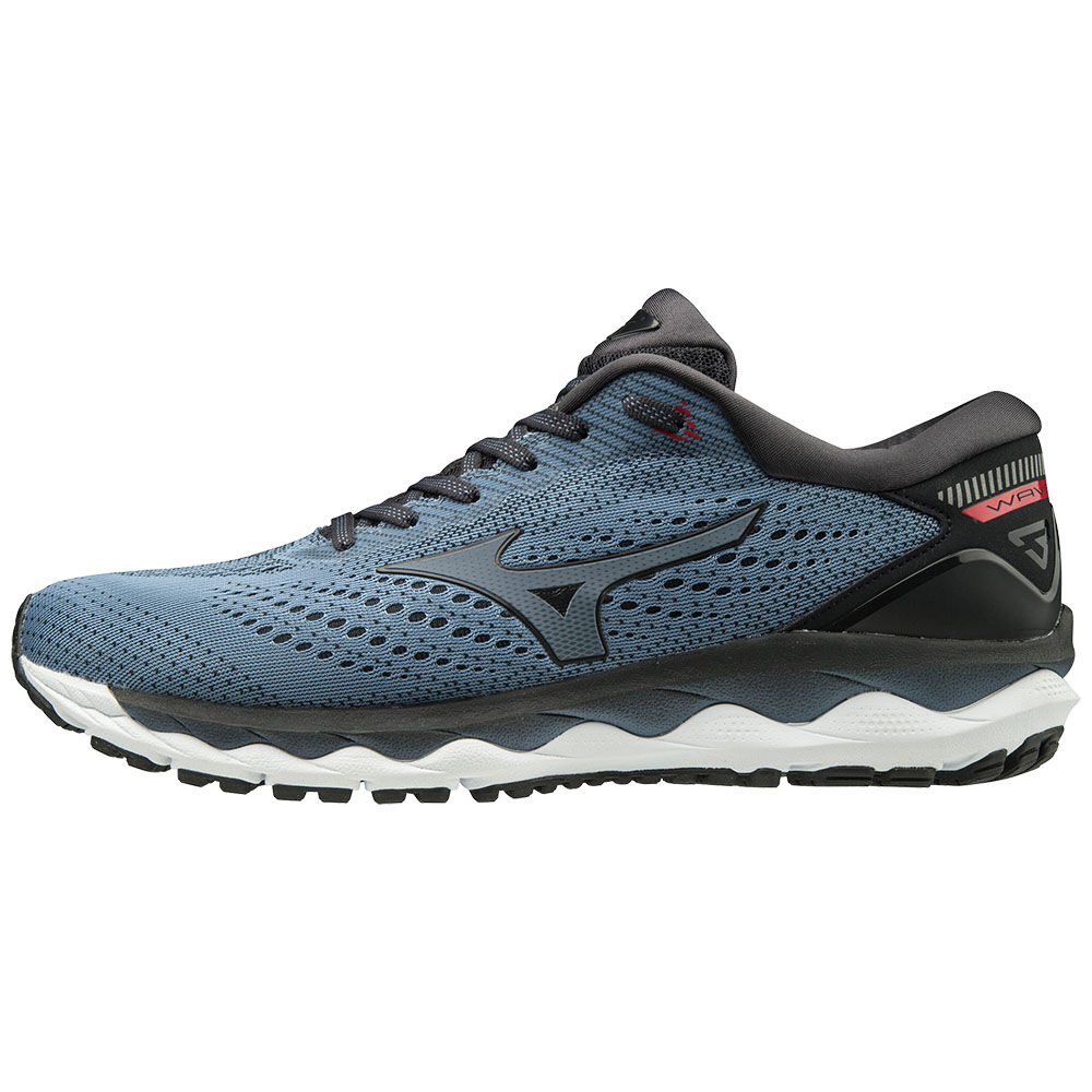 Scarpe Running Mizuno WAVE SKY 3 Uomo - Grigie/Rosa - 47823-NGSW